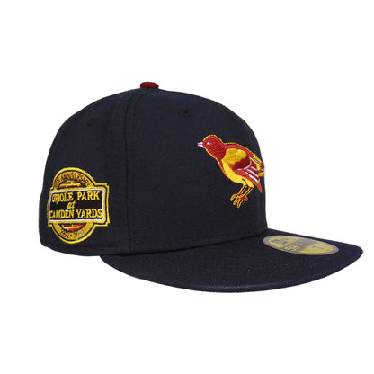 Baltimore Orioles JF Custom New Era Cap Navy 20th navy Side View