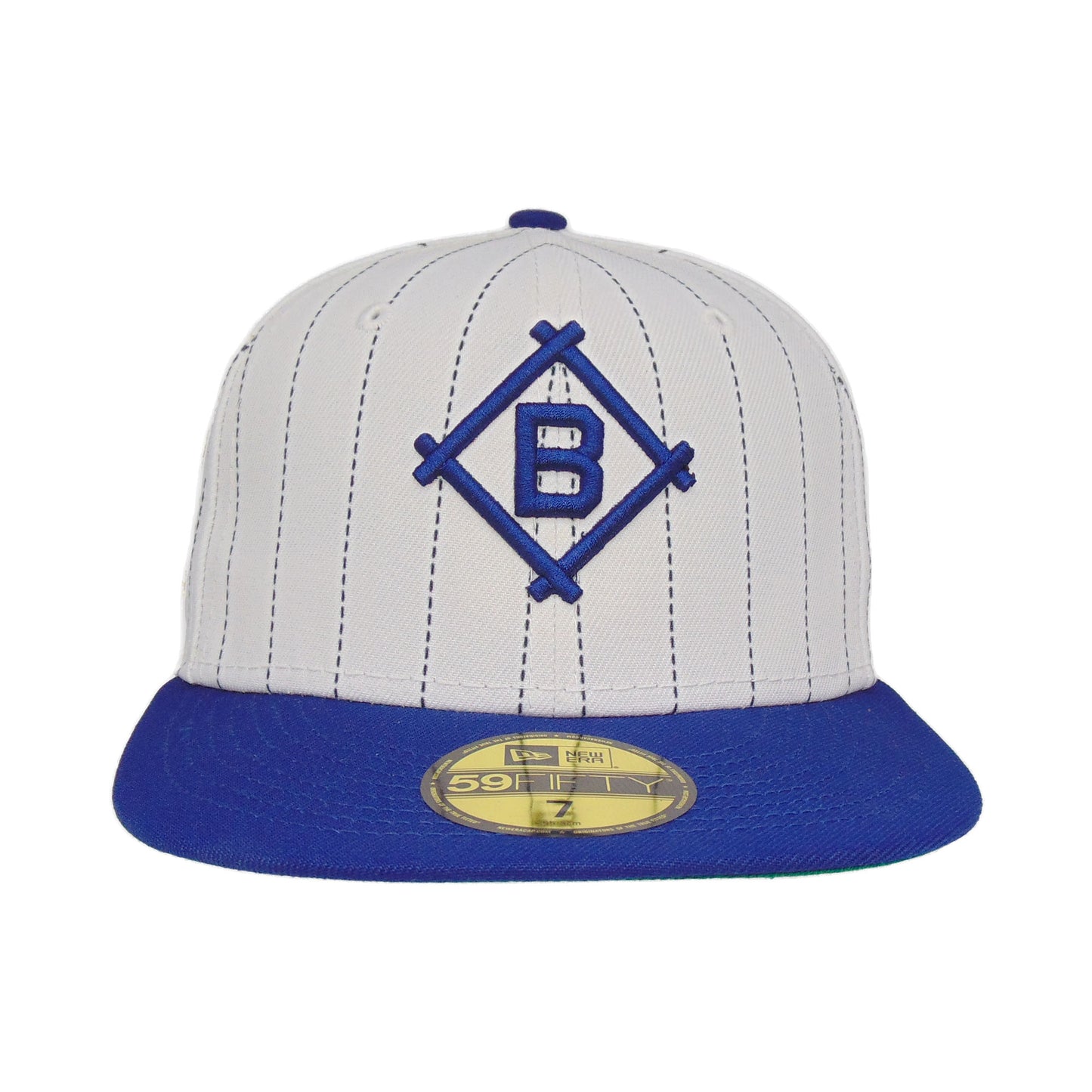 Brooklyn Dodgers Custom New Era Cap White 100 Years