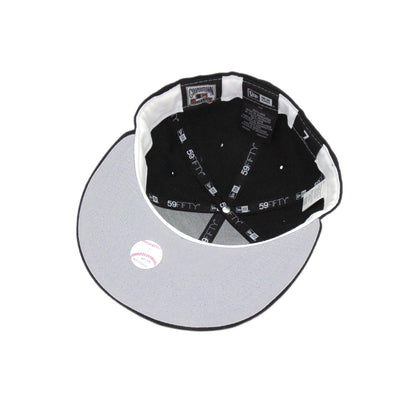 Chicago White Sox Custom New Era Cap Game 2006 wool black Undervisor View