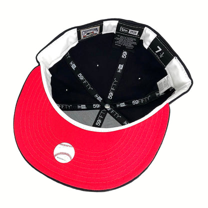 Montreal Expos Custom New Era Cap Navy 35years navy Undervisor View
