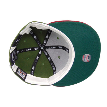 Seattle Mariners Custom New Era Cap Rifle Green Maroon 40th green
maroon Additional View