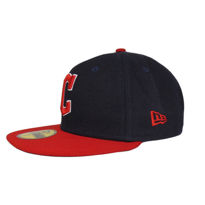 Cleveland Guardians Authentic On Field New Era Cap Navy red C red
navy Side View