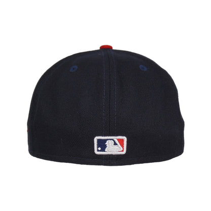 Cleveland Guardians Authentic On Field New Era Cap Navy red C red
navy Back View