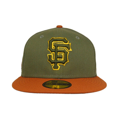 San Francisco Giants New Era Cap Olive ASG2007 olive Front View