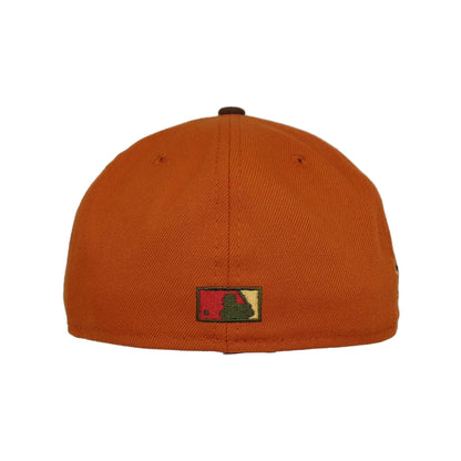 Florida Marlins Custom New Era Cap burned orange Brown 10th Anni. burnt orange
brown Undervisor View