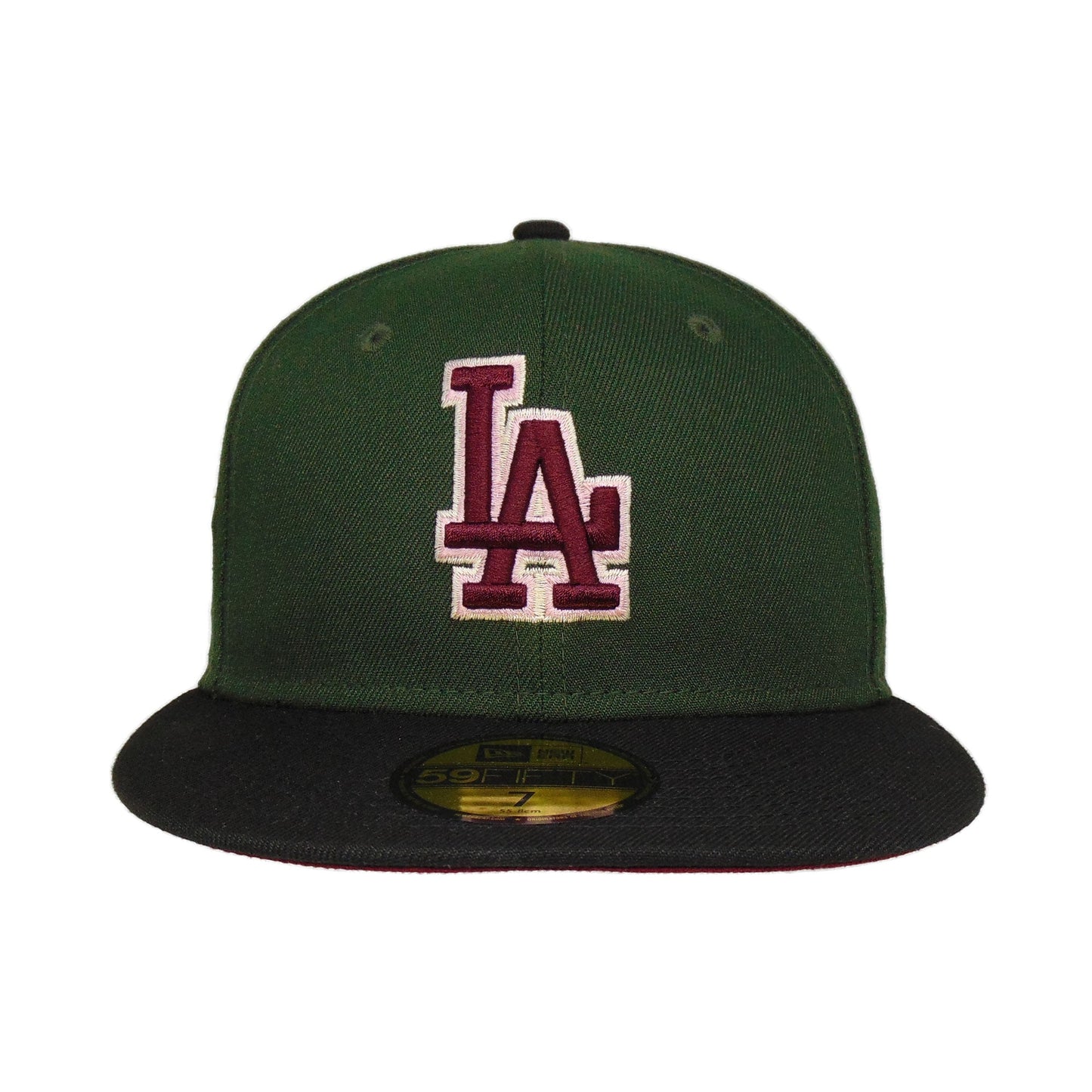 Los Angeles Dodgers Custom New Era Cap Seaweed WS88