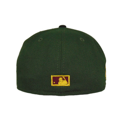 Los Angeles Dodgers Custom New Era Cap Seaweed WS88 green
black  Undervisor View