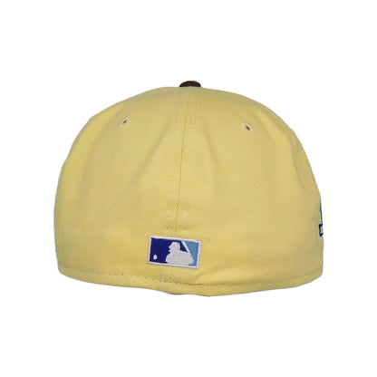 Oakland Athletics JF Custom New Era Cap Yellow Stomper WS89 yellow Undervisor View