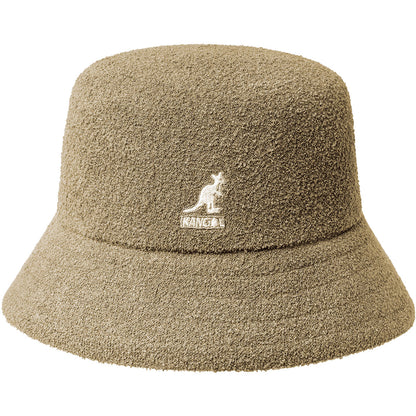 Kangol Bermuda Bucket Oat beige Front View